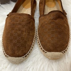 Gucci Suede Espadrilles